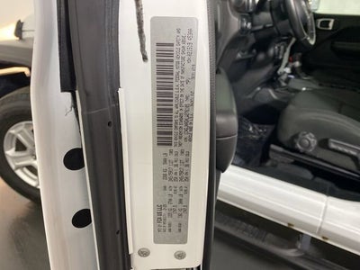 2020 Jeep Wrangler Sport S 4x4