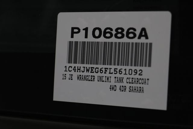 2015 Jeep Wrangler Unlimited Sahara