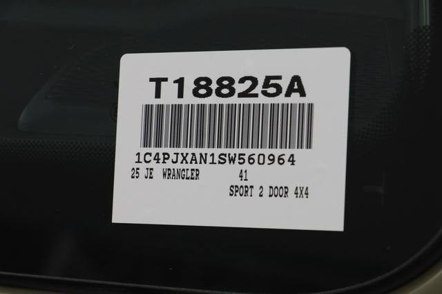 2025 Jeep Wrangler 2-Door Sport 4x4