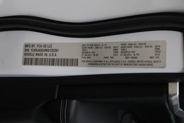 2021 Jeep Grand Cherokee L Limited 4x4