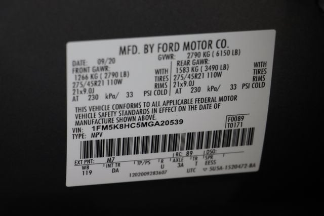 2021 Ford Explorer Platinum