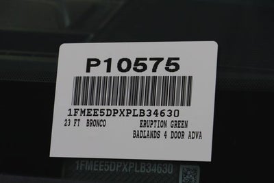 2023 Ford Bronco Badlands