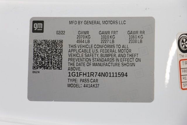 2022 Chevrolet Camaro 2SS