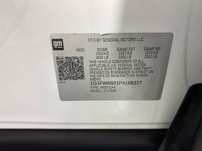 2023 Chevrolet Bolt EV 1LT
