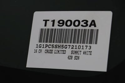 2016 Chevrolet Cruze Limited LS
