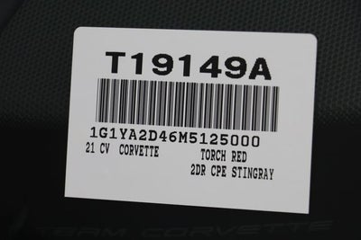2021 Chevrolet Corvette Stingray 1LT