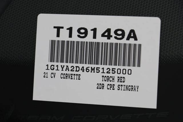 2021 Chevrolet Corvette Stingray 1LT