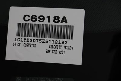 2014 Chevrolet Corvette Stingray 2LT