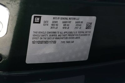 2014 Chevrolet Corvette Stingray 2LT