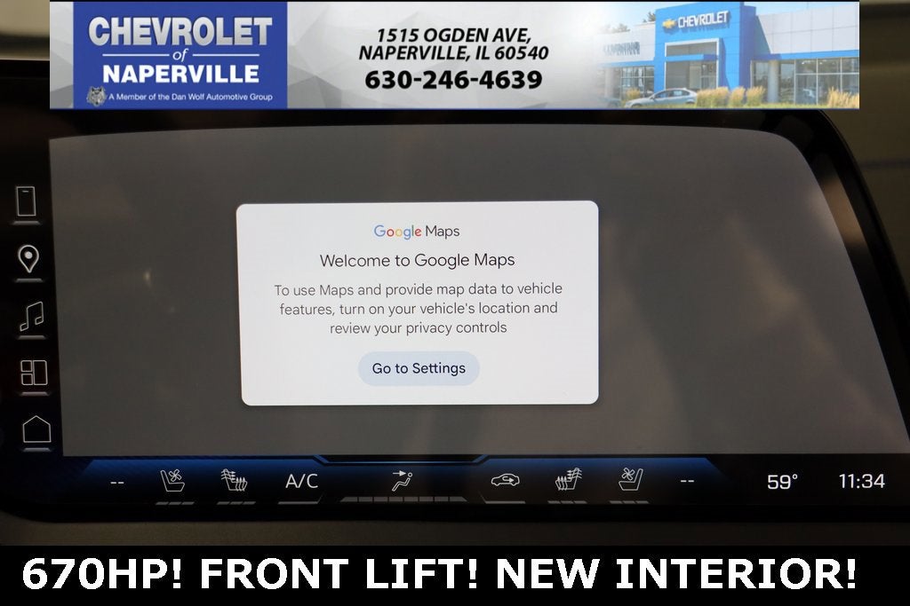 2026 Chevrolet Corvette Z06 3LZ