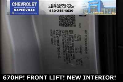 2026 Chevrolet Corvette Z06 3LZ