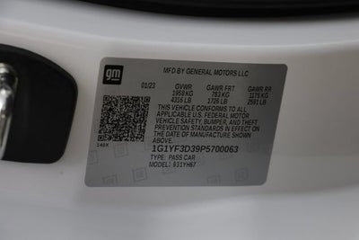 2023 Chevrolet Corvette Z06 3LZ