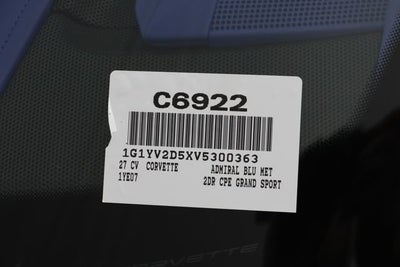 2027 Chevrolet Corvette Grand Sport 3LT