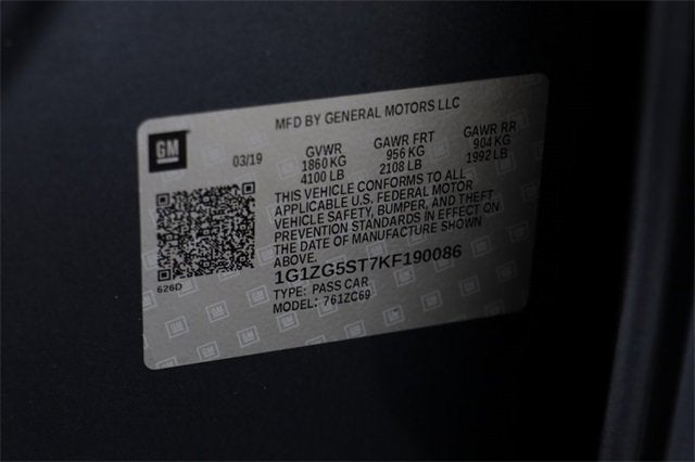 2019 Chevrolet Malibu RS