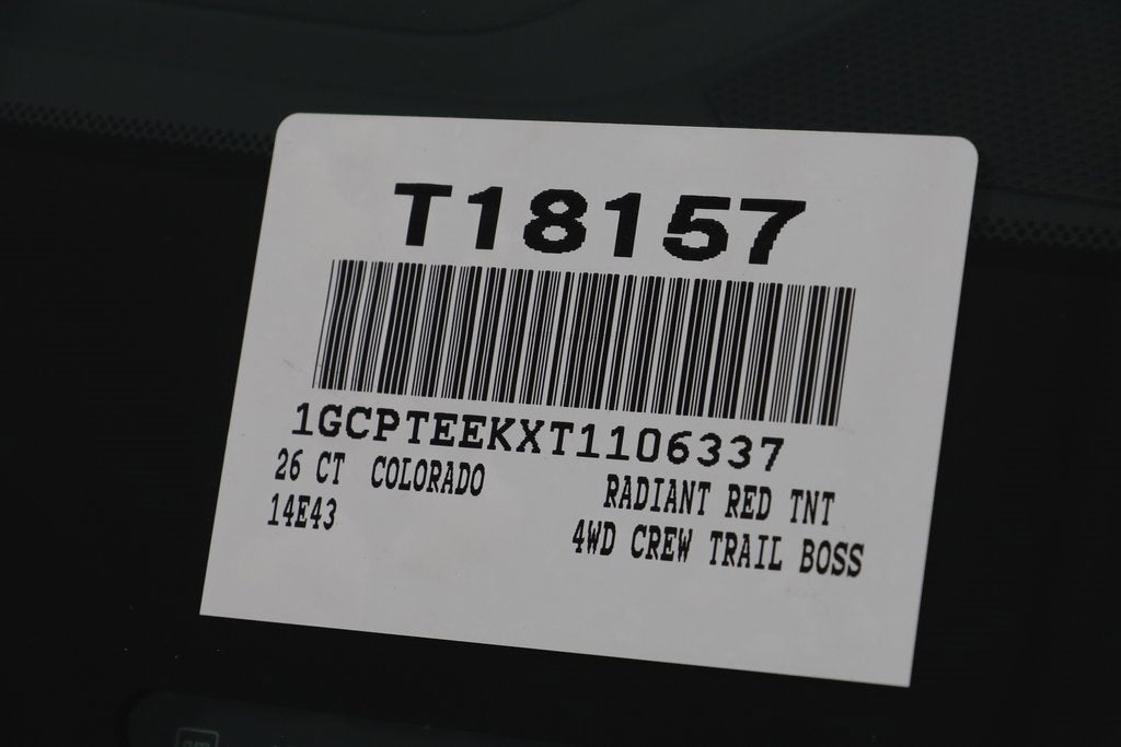 2026 Chevrolet Colorado Trail Boss