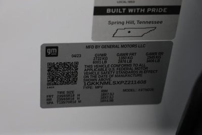 2023 GMC Acadia SLT