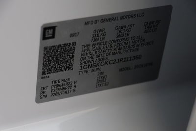 2018 Chevrolet Tahoe Premier