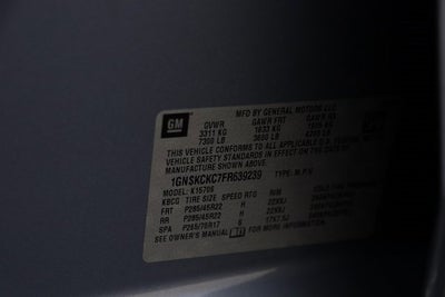 2015 Chevrolet Tahoe LTZ