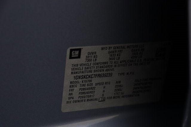 2015 Chevrolet Tahoe LTZ