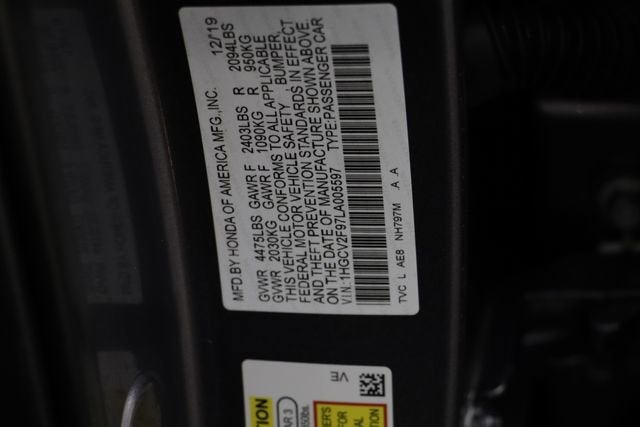 2020 Honda Accord Base