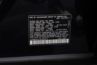 2025 Volkswagen Atlas 2.0T SEL