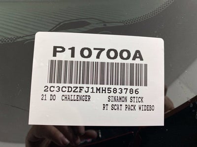 2021 Dodge Challenger R/T Scat Pack Widebody
