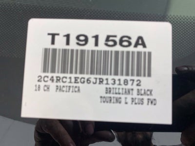 2018 Chrysler Pacifica Touring L Plus