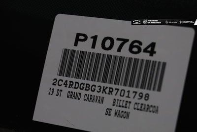 2019 Dodge Grand Caravan SE
