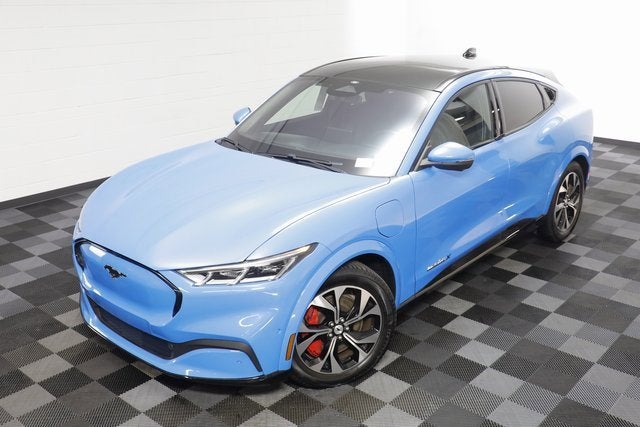 Used 2021 Ford Mustang Mach-E Premium AWD First Edition with VIN 3FMTK3SUXMMA10915 for sale in Naperville, IL