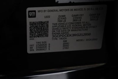 2024 Chevrolet Silverado 1500 Custom Trail Boss