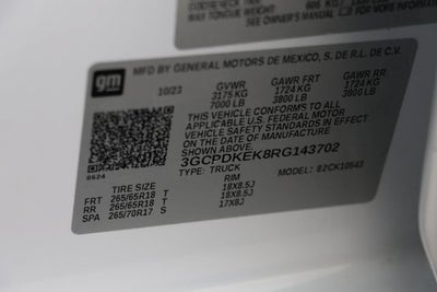 2024 Chevrolet Silverado 1500 LT (2FL)