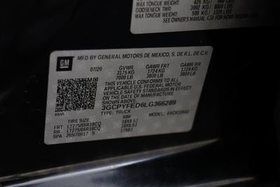 2020 Chevrolet Silverado 1500 LT Trail Boss