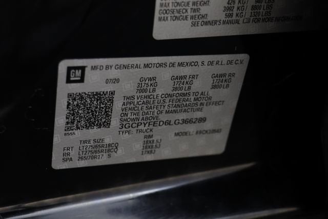 2020 Chevrolet Silverado 1500 LT Trail Boss