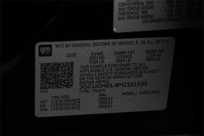 2023 Chevrolet Silverado 1500 ZR2