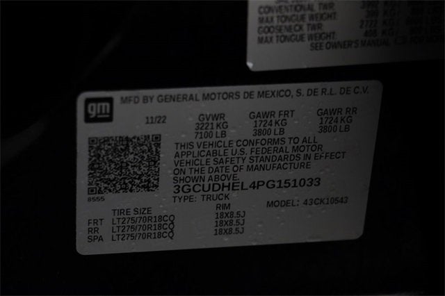 2023 Chevrolet Silverado 1500 ZR2