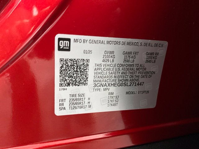 2025 Chevrolet Equinox LT