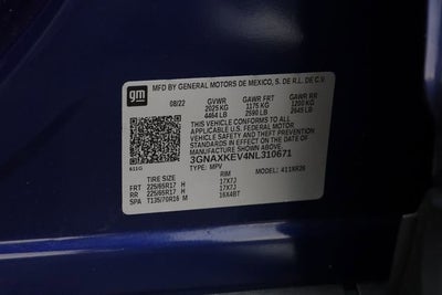 2022 Chevrolet Equinox LT