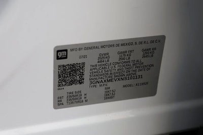 2022 Chevrolet Equinox RS