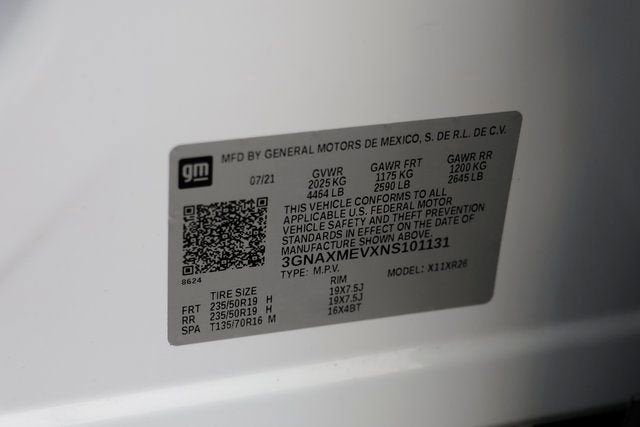 2022 Chevrolet Equinox RS