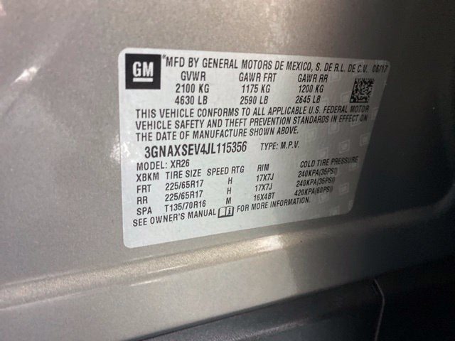 2018 Chevrolet Equinox LT