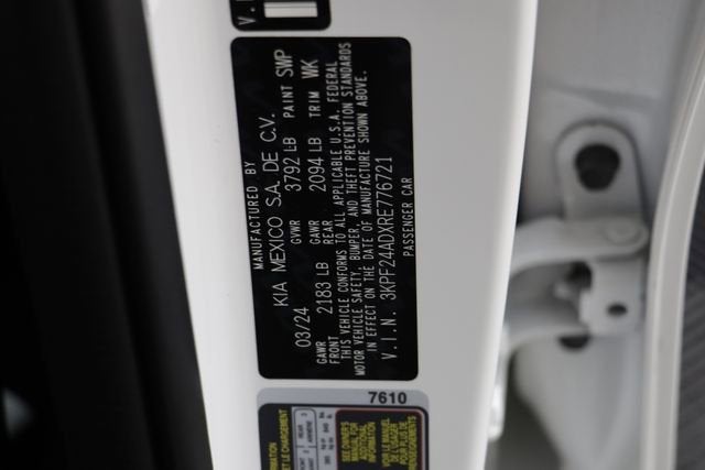 2024 Kia Forte LXS