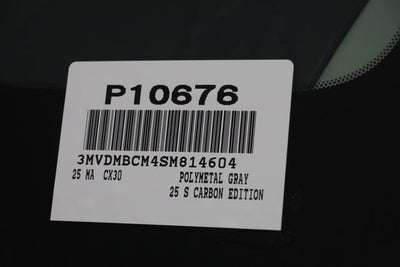 2025 Mazda Mazda CX-30 2.5 S Carbon Edition