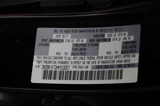 2017 Mazda Mazda3 Hatchback Base