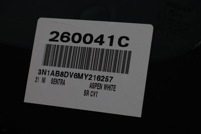 2021 Nissan Sentra SR Xtronic CVT