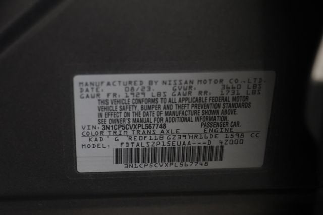 2023 Nissan Kicks SV Xtronic CVT