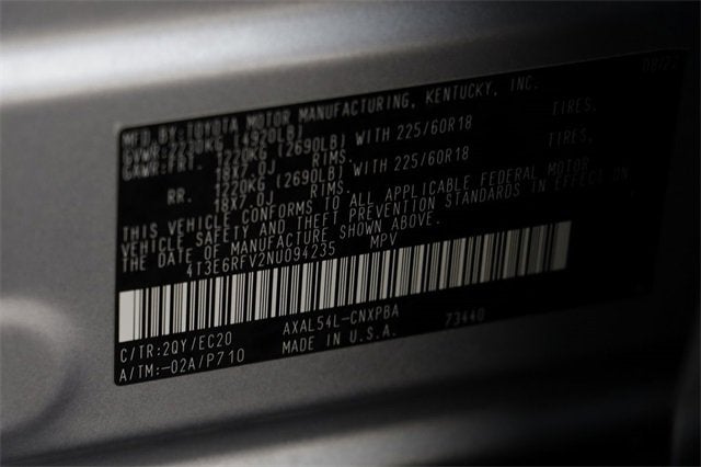 2022 Toyota RAV4 Hybrid XSE