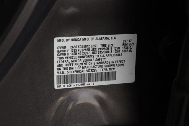 2017 Honda Pilot EX-L