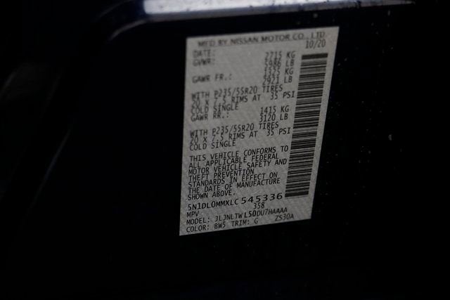 2020 INFINITI QX60 SIGNATURE EDITION AWD