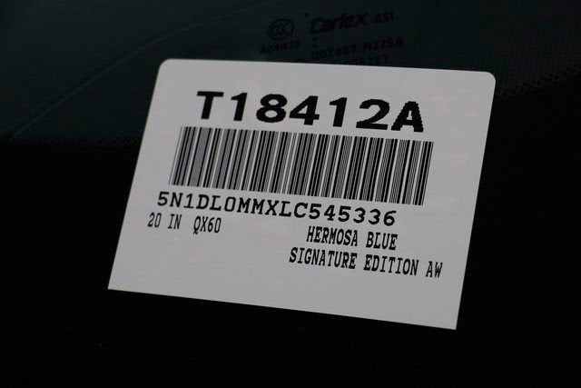 2020 INFINITI QX60 SIGNATURE EDITION AWD