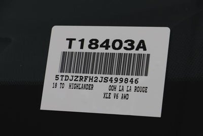 2018 Toyota Highlander XLE